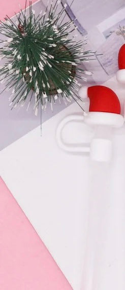 Christmas Straw Toppers
