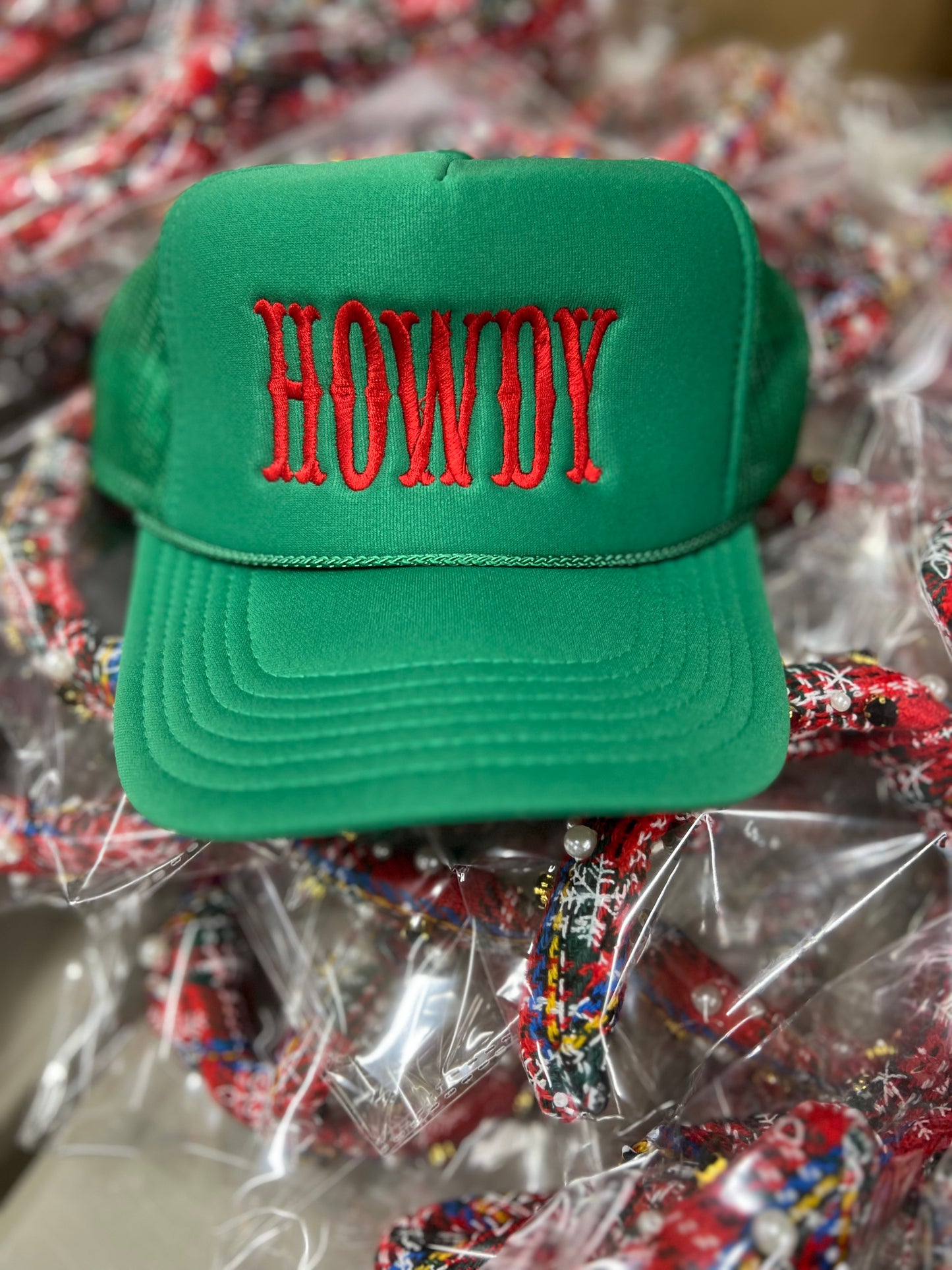 Embroidered Christmas Hats