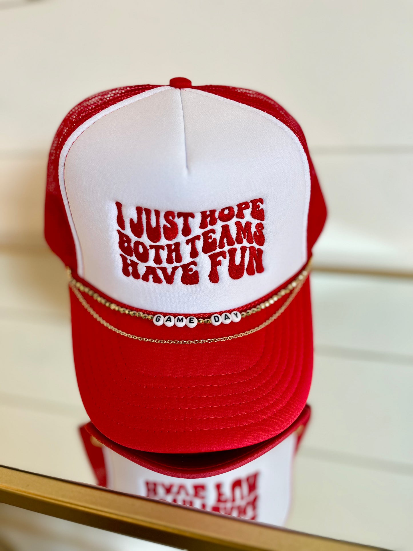 Both Teams Have Fun Trucker Hat