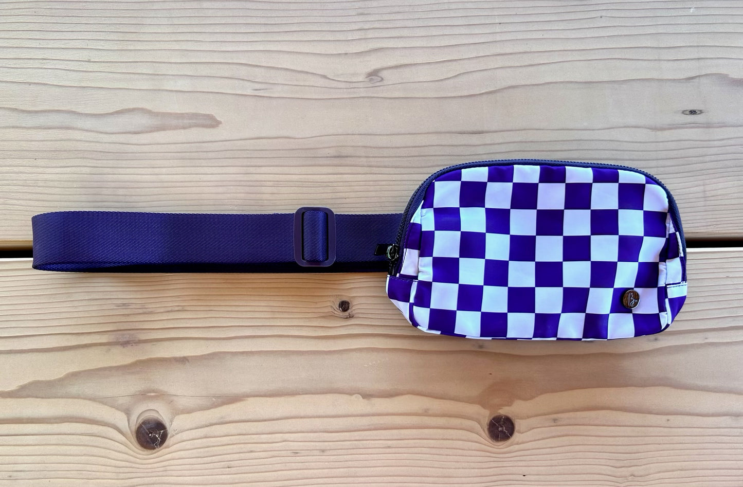 BABE Checkered Bum Bag