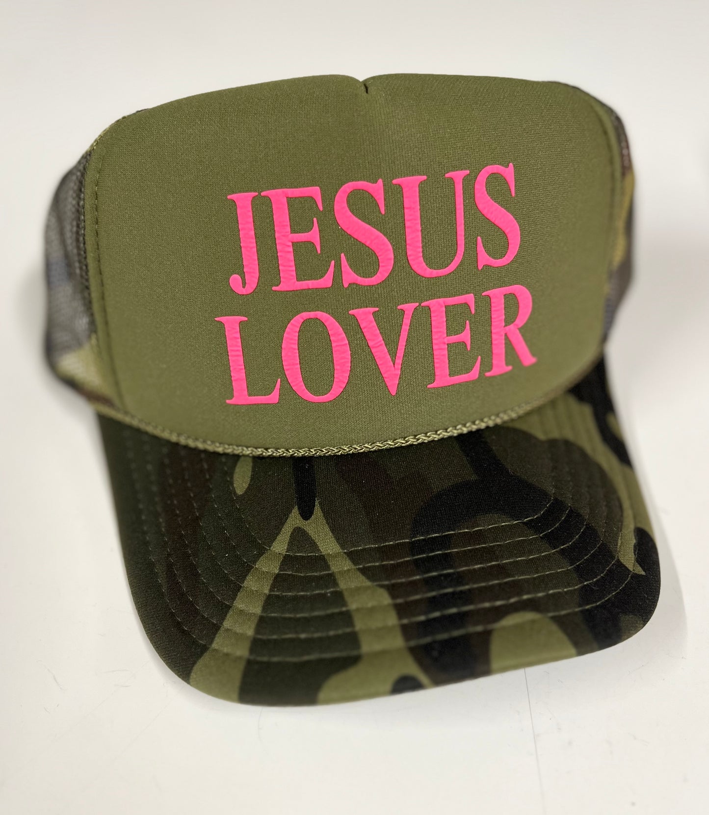 Jesus Lover Puff Hat