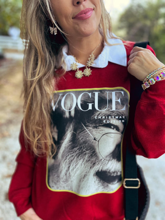 Magazine Cover Sweatshirt