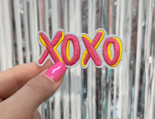 XOXO Embroidered Hat Patch