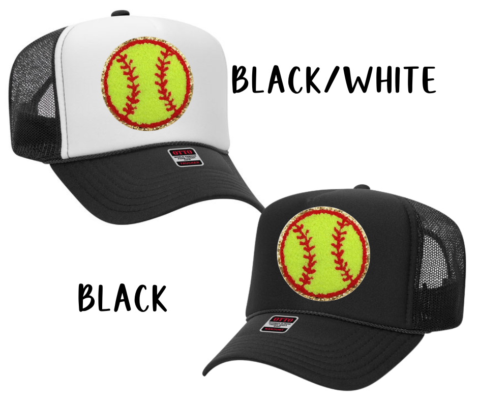 Softball Patch Caps