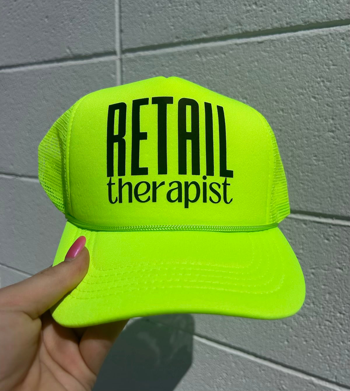 Retail Therapist Trucker Hat