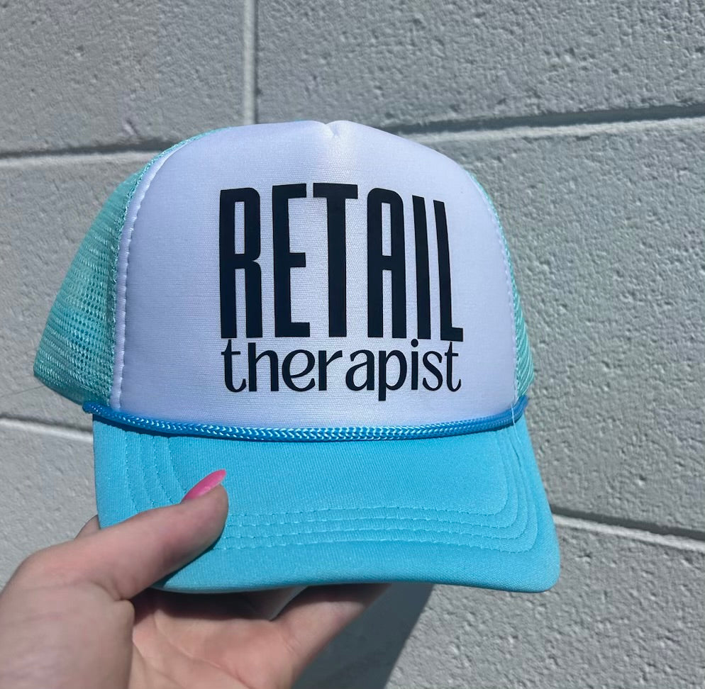 Retail Therapist Trucker Hat