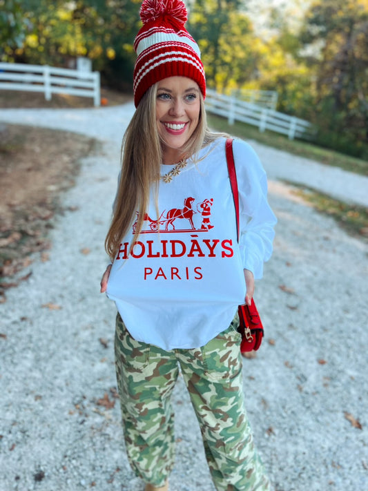 Holidays Paris Sweatshirt