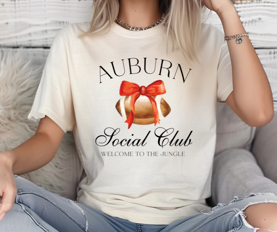 Auburn Social Club DTF Transfer