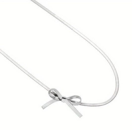 Babe Bow Choker Necklace