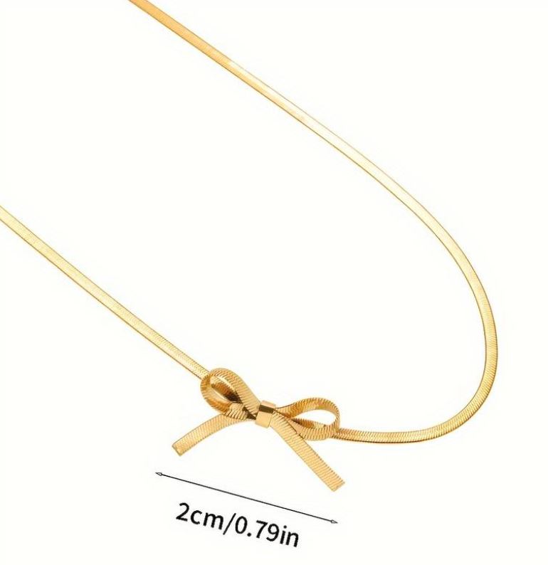 Babe Bow Choker Necklace