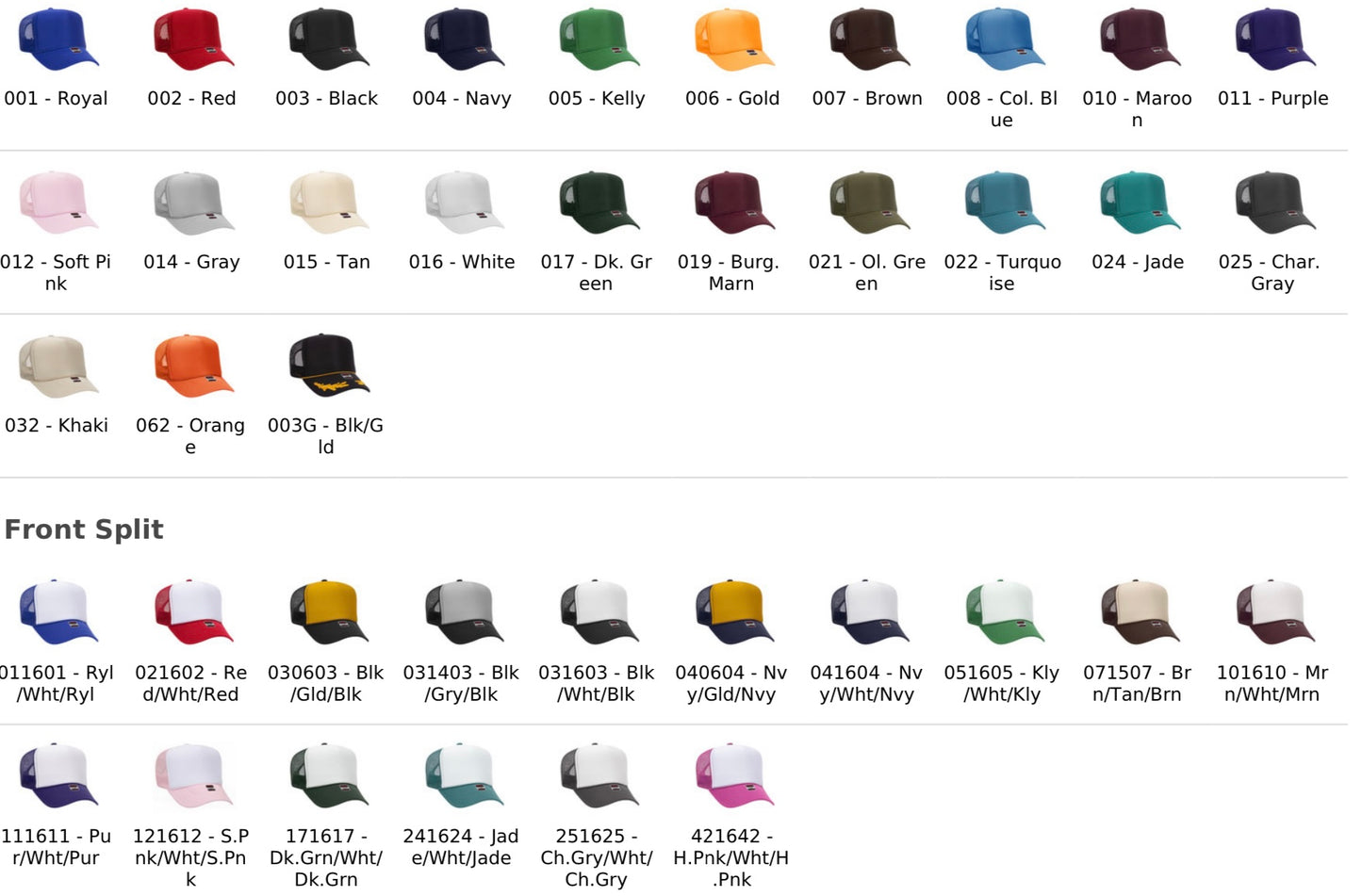 Football Patch Hats