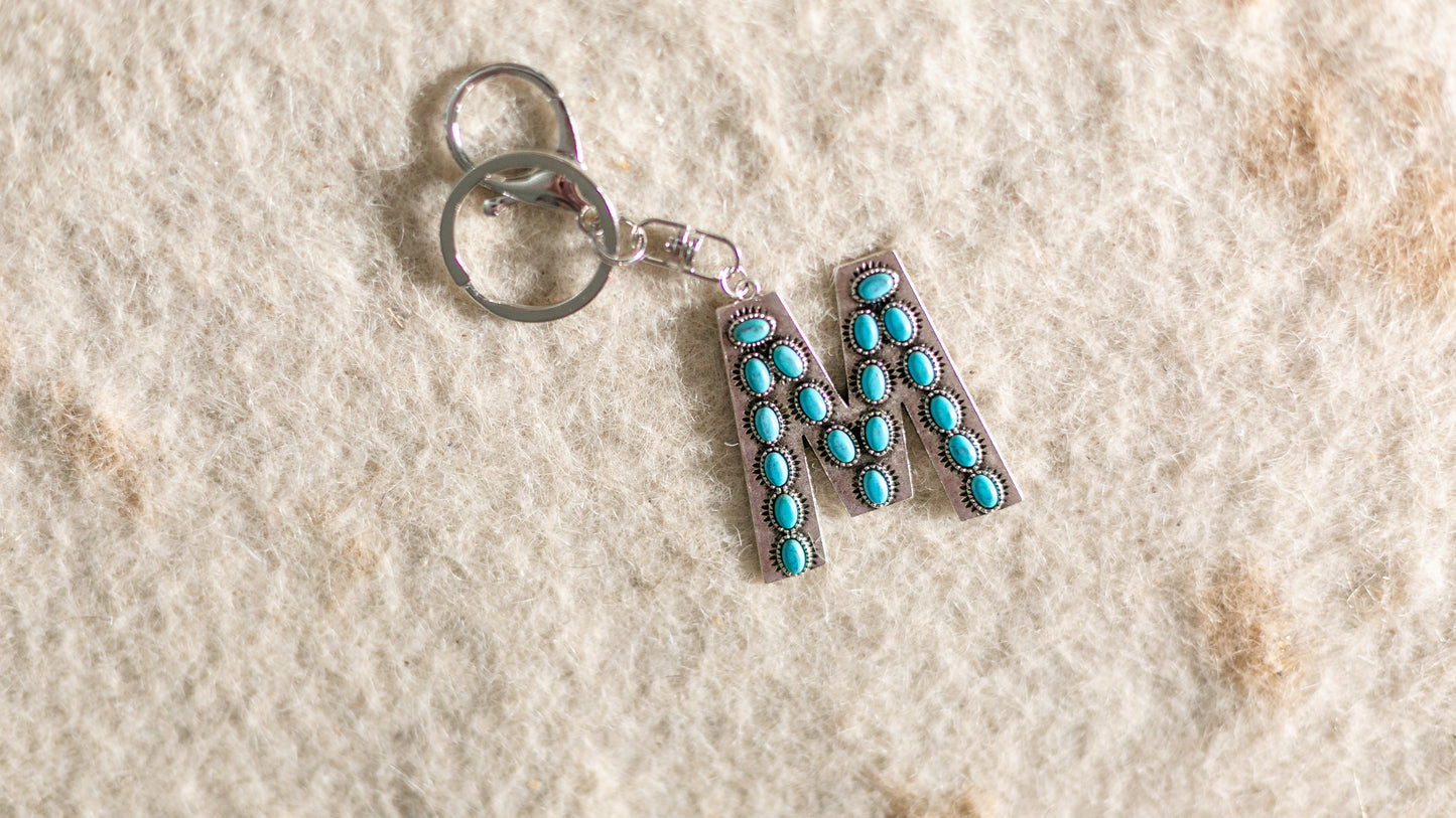 Tombstone Initial Keychains